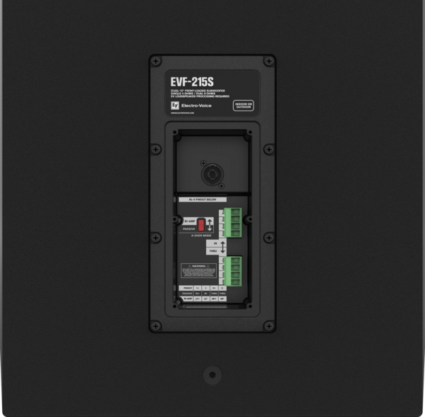 EVF-215S 90X90, FRONT-LOAD FLEXIBILITY, BLACK